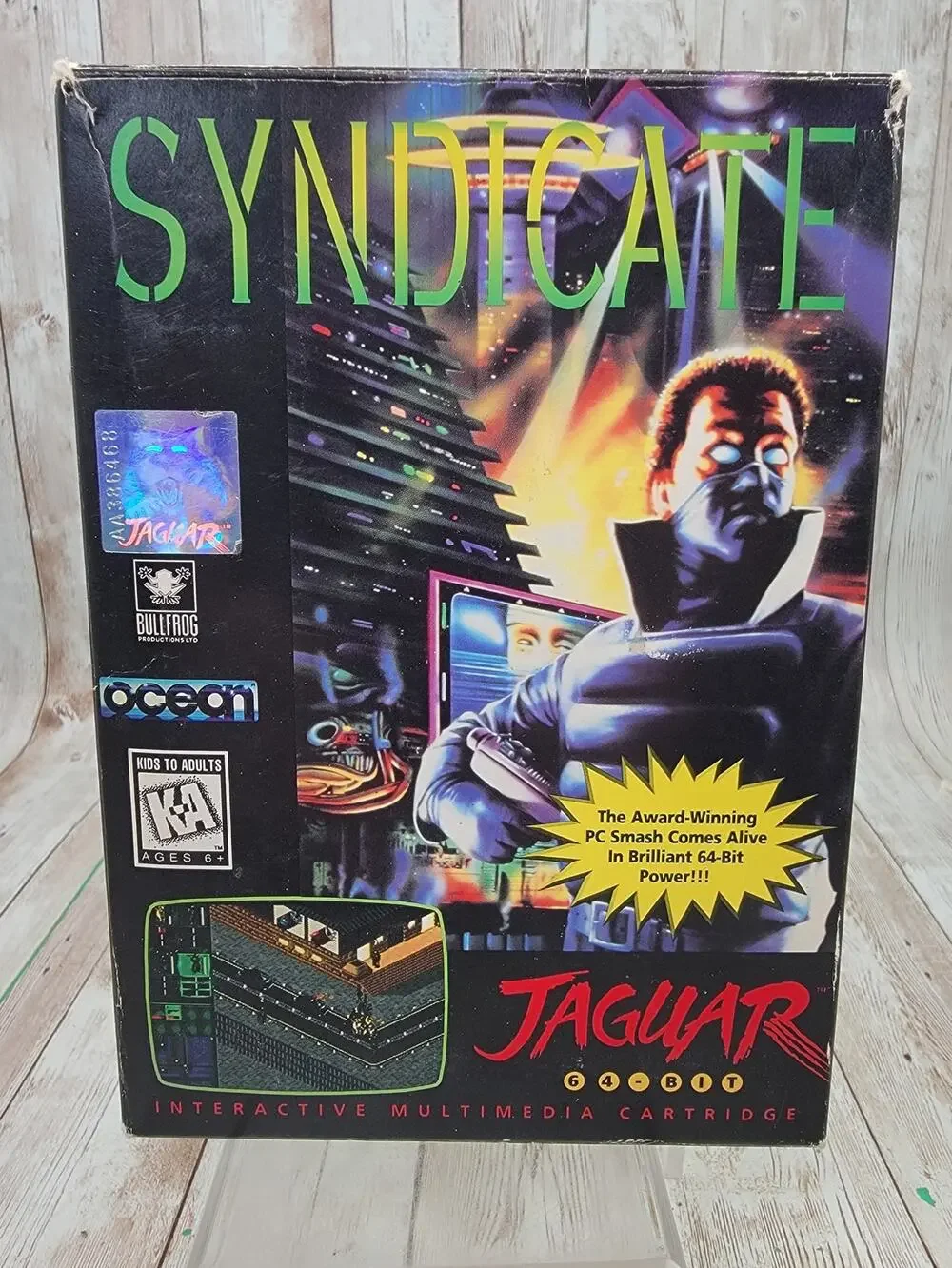 Syndicate Atari Jaguar Complete In Box With Manual